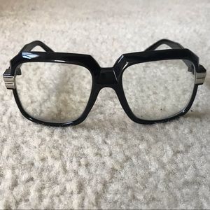80s Clear Frame Glasses